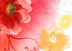 艺术风格花卉图案色彩壁纸在计算机软硬件研发中的应用与影响